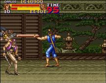 une photo d'Ã©cran de Final Fight 2 sur Nintendo Super Nes